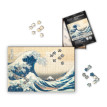" ФРЕЯ" MET- PZLD- 001 Пазл деревянный " Большая волна в Канагаве, Кацусика Хокусай." 450 элемент. . 